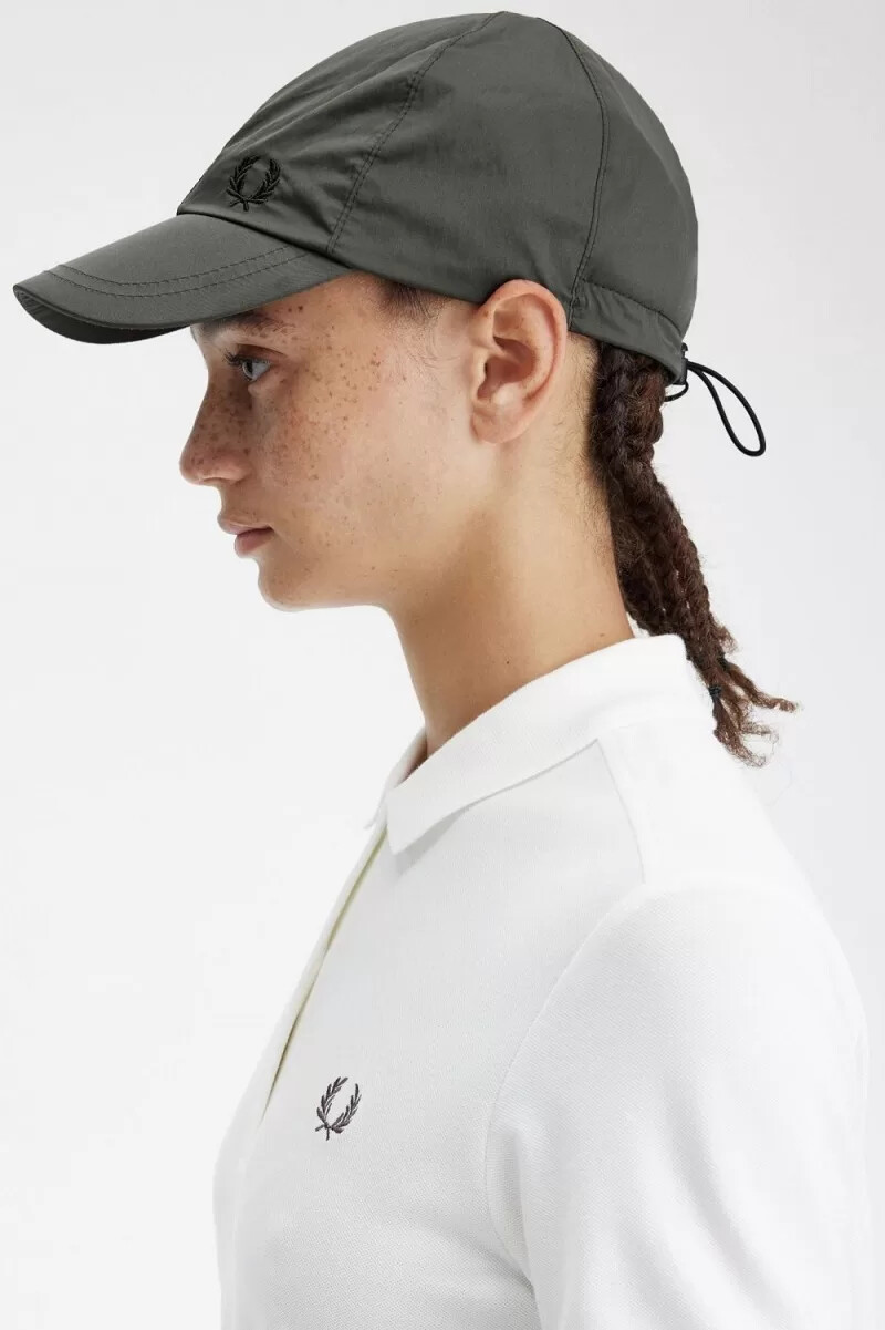 fred perry justerbara herrkepsar field green