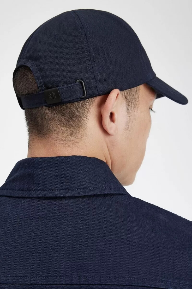 fred perry herrkeps herr marinblå
