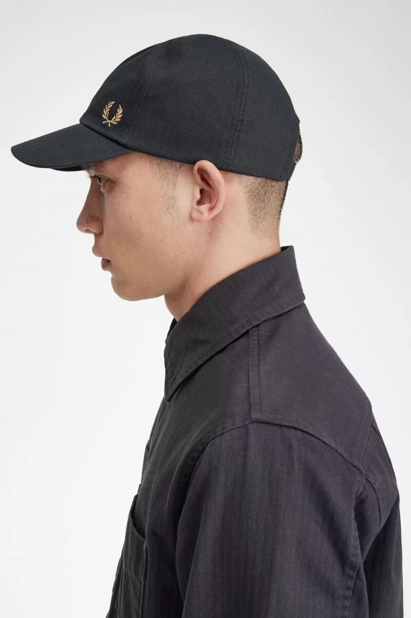 fred perry herrkeps herr anchor grå