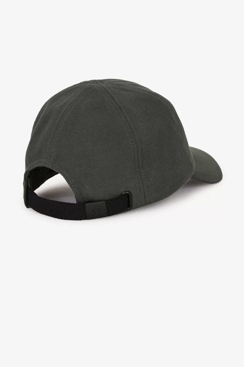 fred perry classic pique herrkeps field green oatmeal