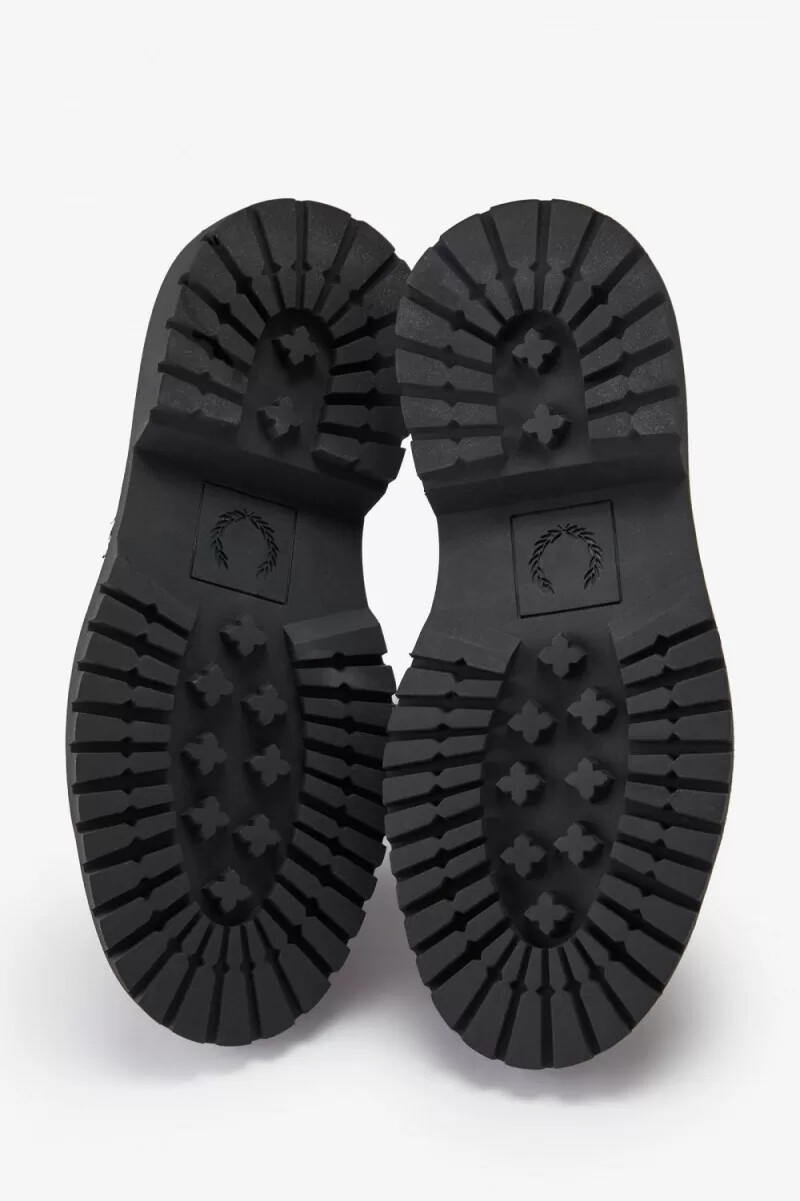 fred perry läder herrloafers bruna