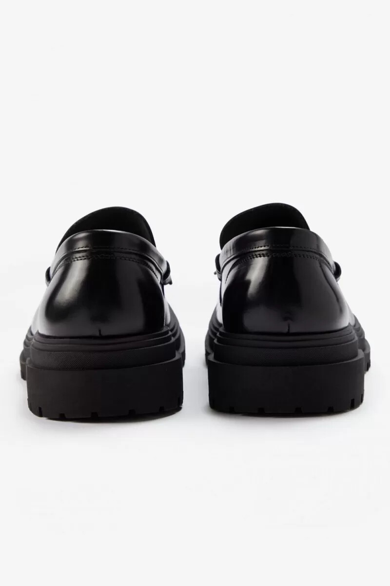 fred perry herrloafers svarta
