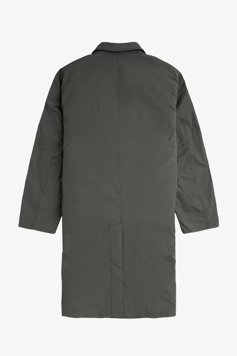 fred perry shell mac herrparkas field green