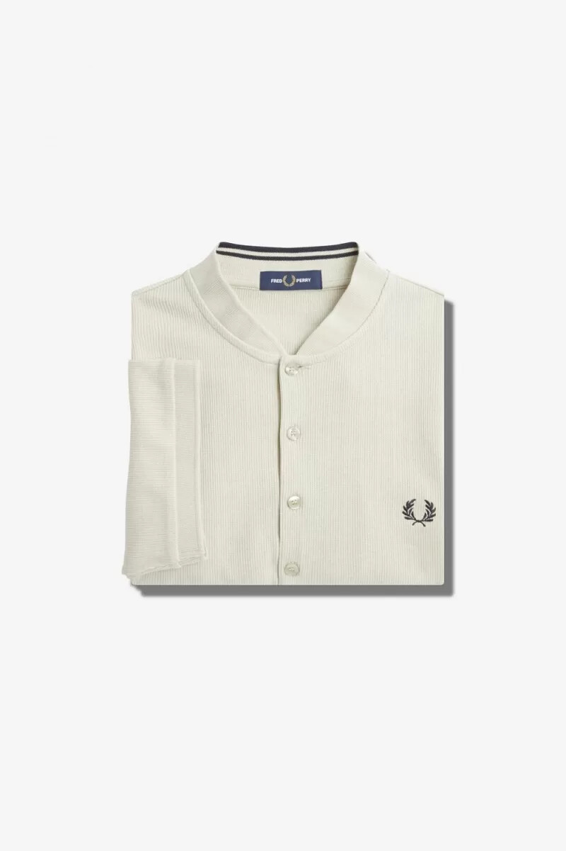 fred perry henley herr pikétröja ljus mintgrön