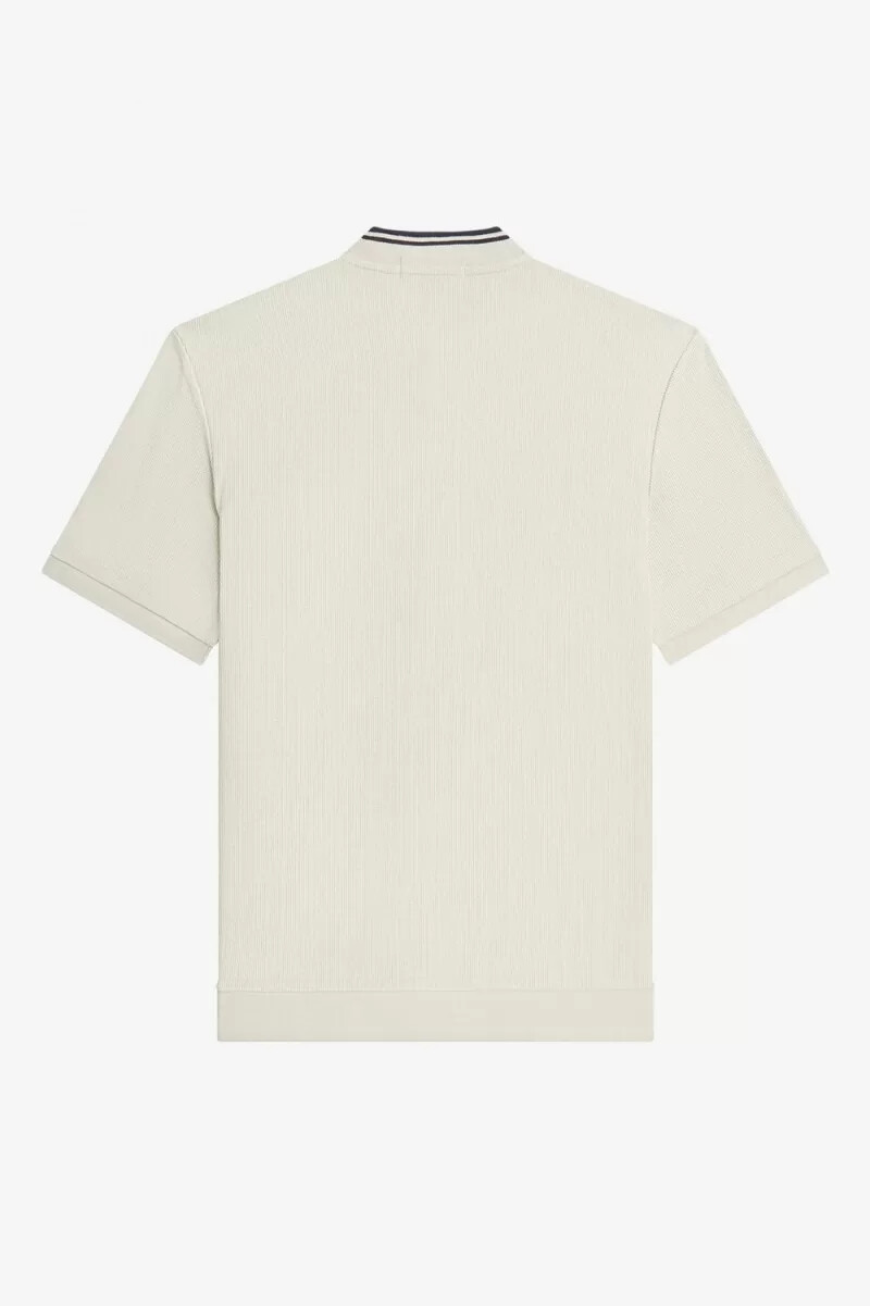 fred perry henley herr pikétröja ljus mintgrön