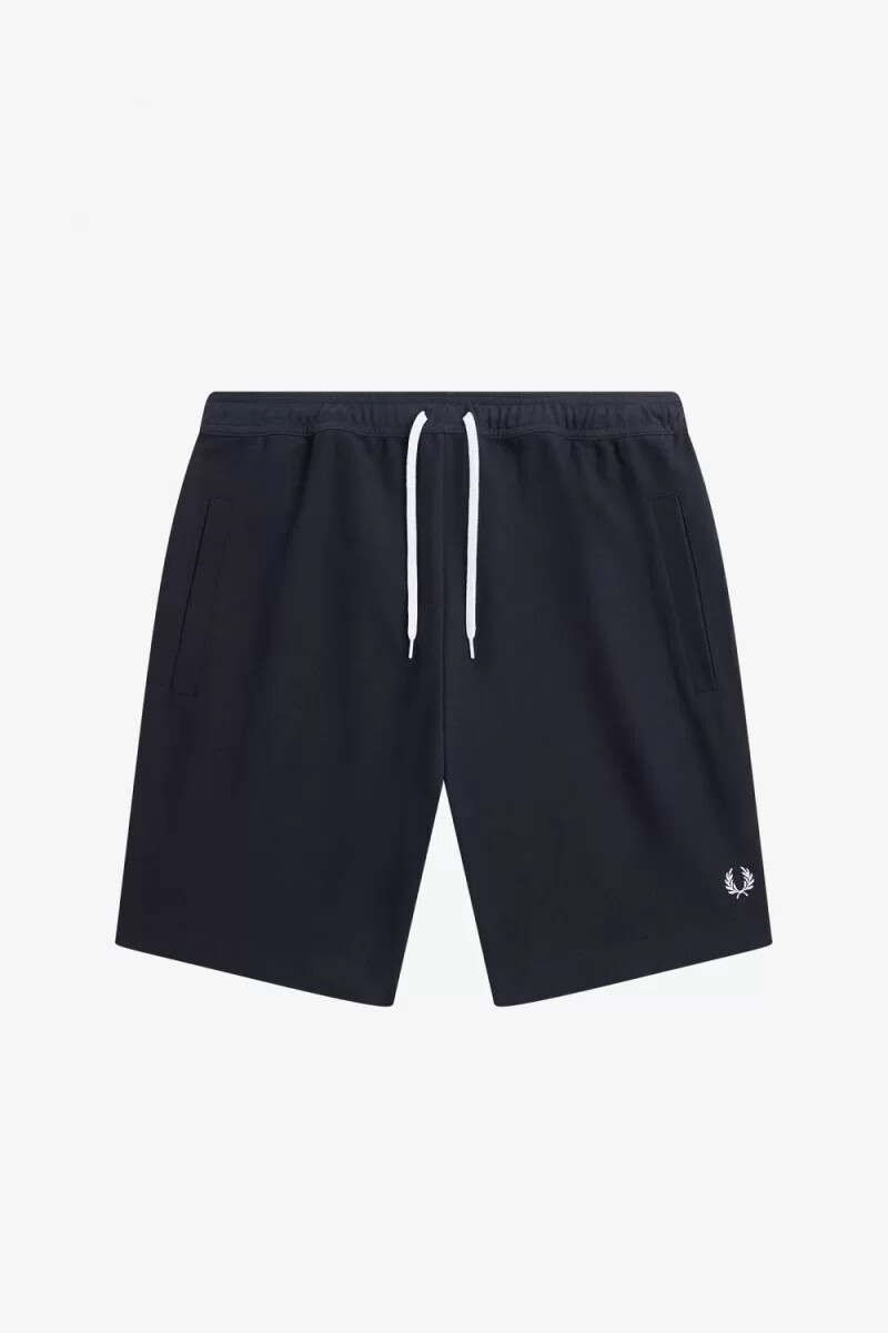 fred perry reverse tricot herrshorts marinblå