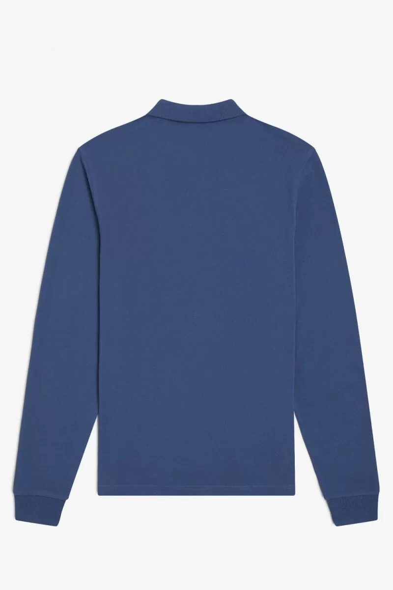 fred perry m6006 herrskjorta midnattsblå