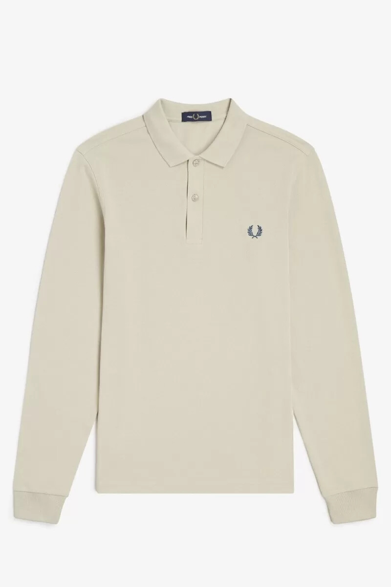 fred perry m6006 herrskjorta ljusmintgrön