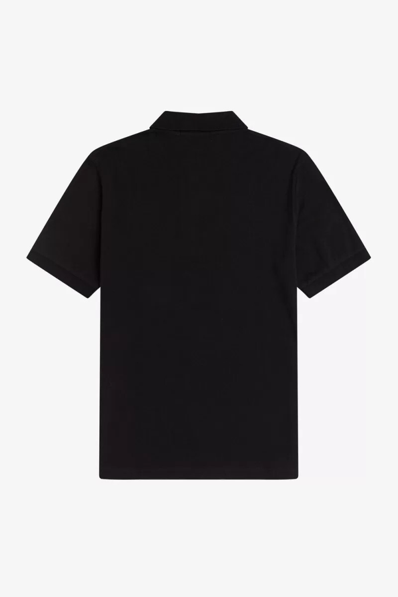 fred perry m3 herrskjorta svart champagne
