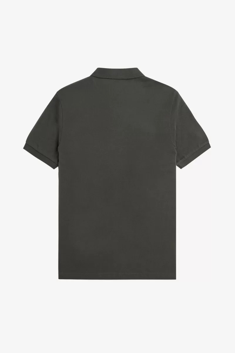 fred perry m6000 herrskjorta field green oatmeal