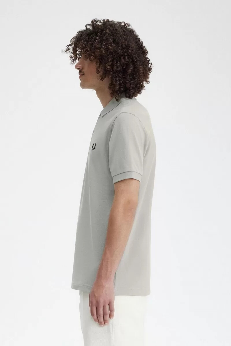 fred perry m6000 herrskjorta grå svart