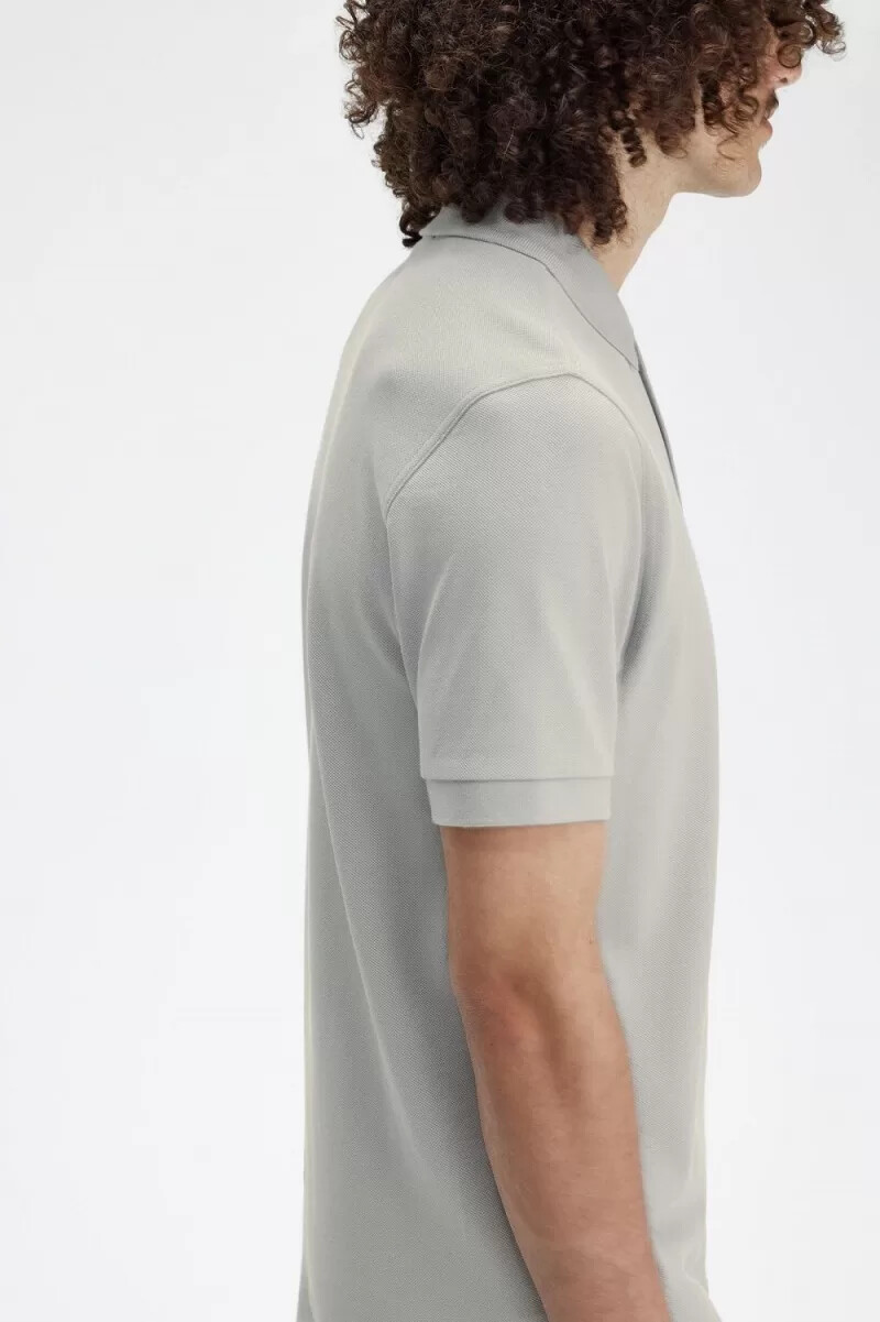 fred perry m6000 herrskjorta grå svart