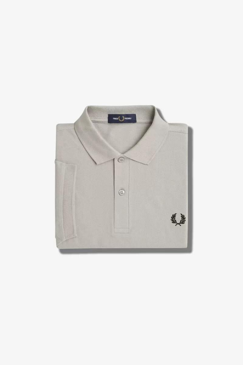 fred perry m6000 herrskjorta grå svart
