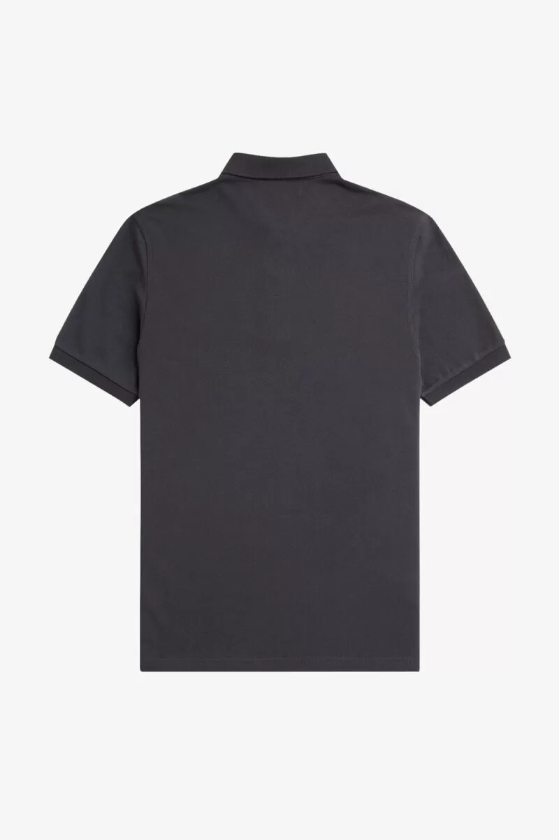 fred perry m6000 herrskjorta anchor grå mörk kaffe
