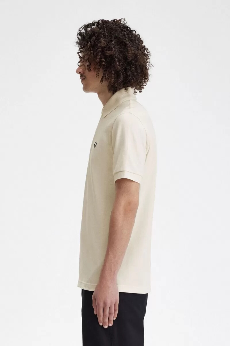 fred perry m3 herrskjorta beige svart