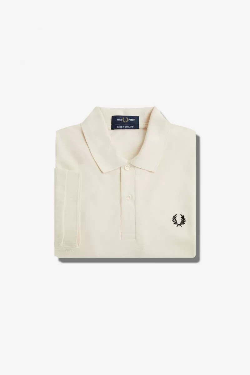 fred perry m3 herrskjorta beige svart