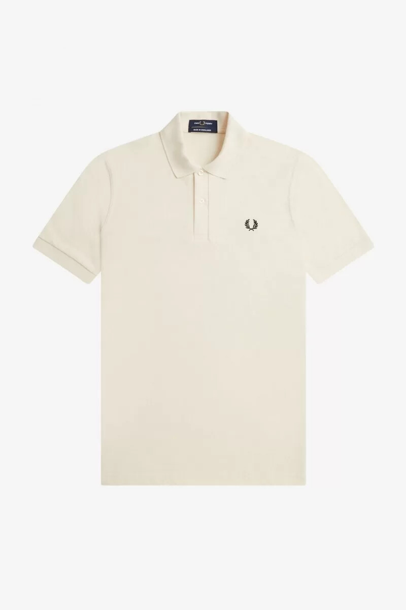 fred perry m3 herrskjorta beige svart