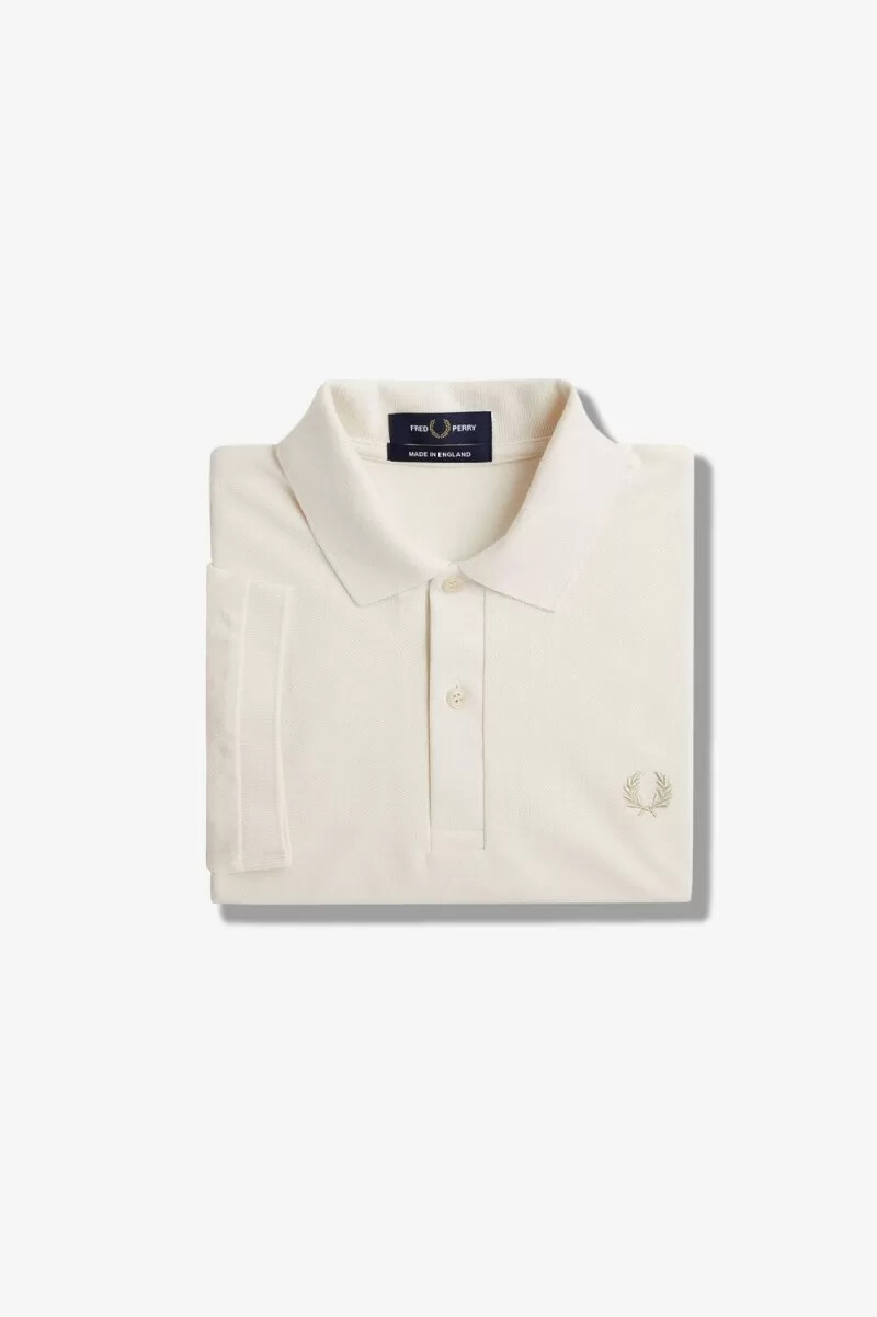 fred perry m3 herrskjorta beige havregryn