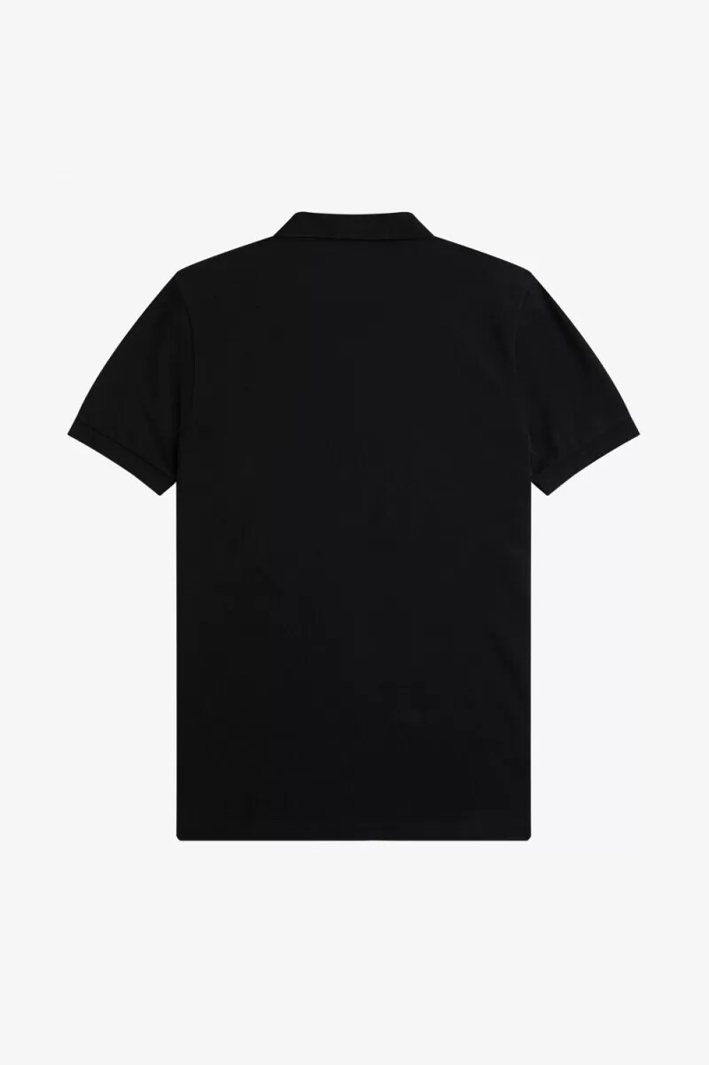 fred perry skull herrskjorta svart