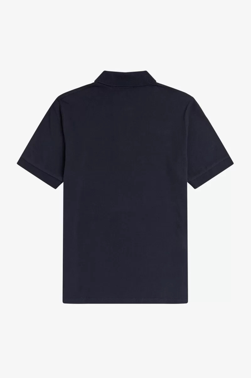 fred perry m3 herrskjorta marinblå aqua
