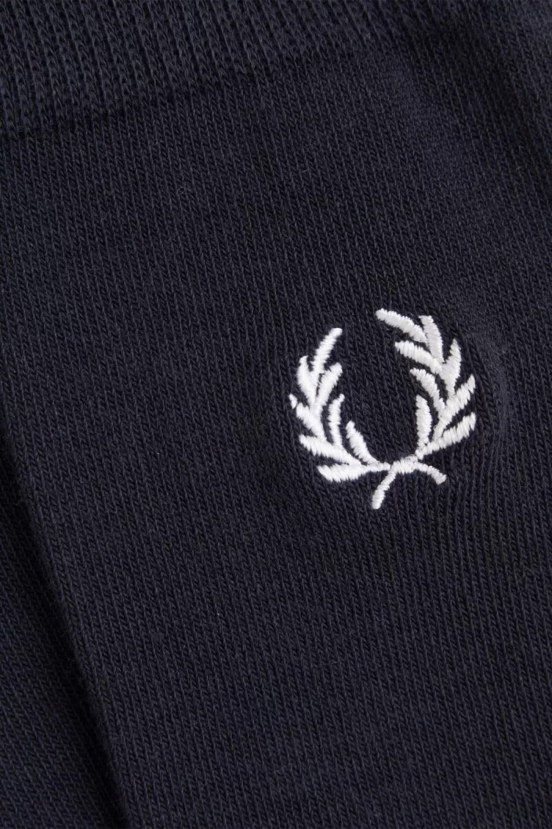 fred perry classic laurel wreath herrstrumpor marinblå snövit