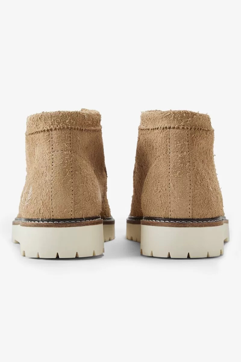 fred perry mid kenney herrstövlar gröna