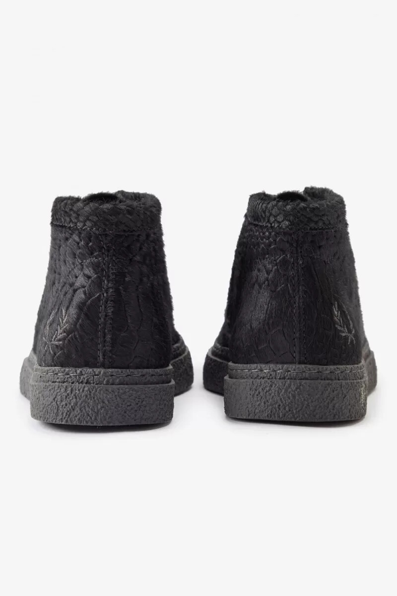 fred perry mid dawson herrstövlar svarta