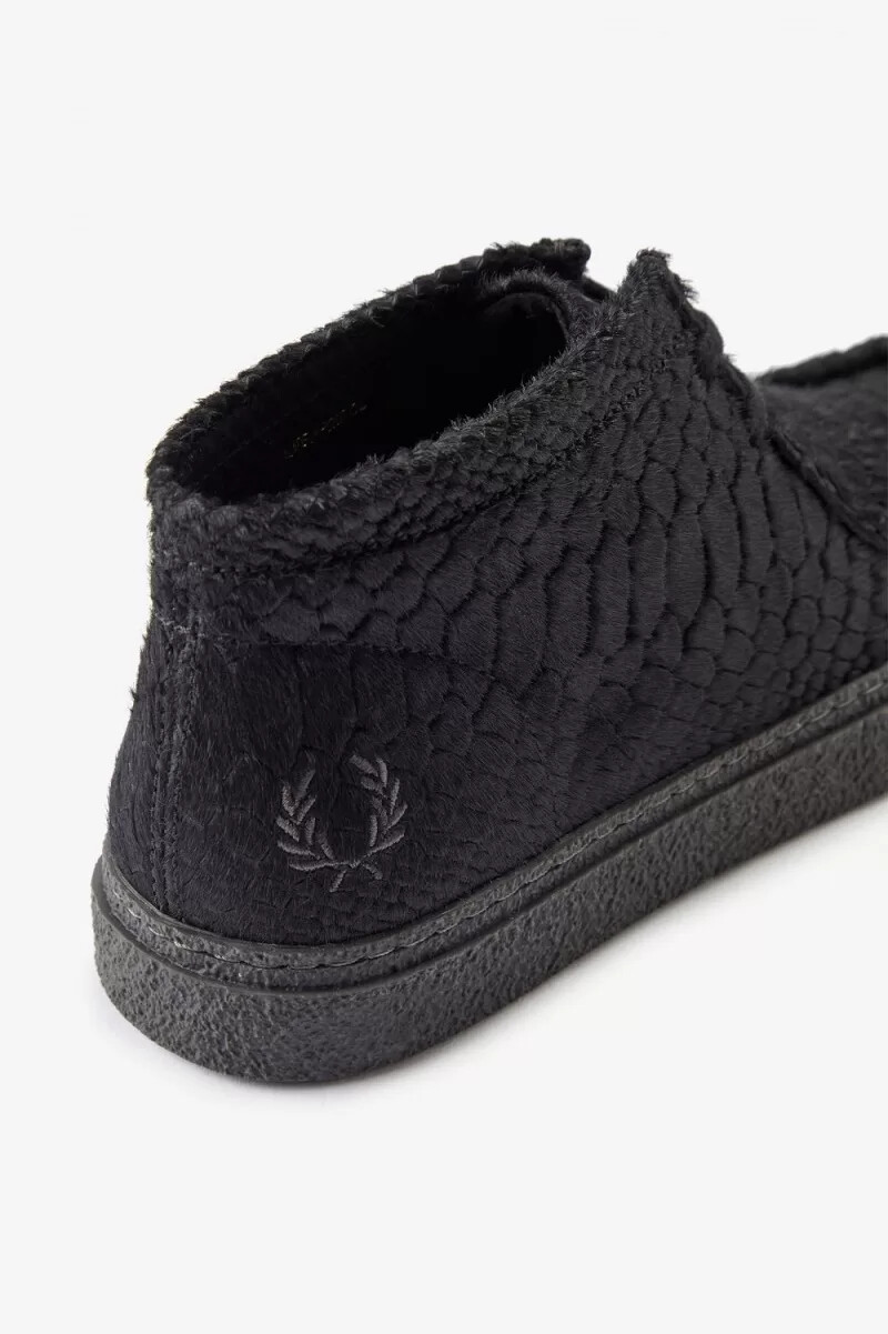 fred perry mid dawson herrstövlar svarta