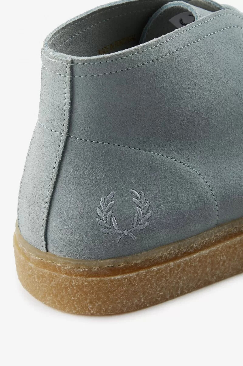 fred perry hawley herrstövlar silverblå
