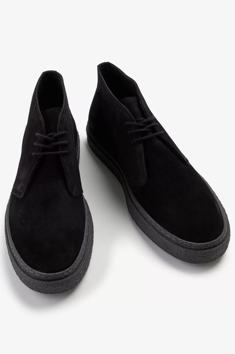 fred perry hawley herrstövlar svarta