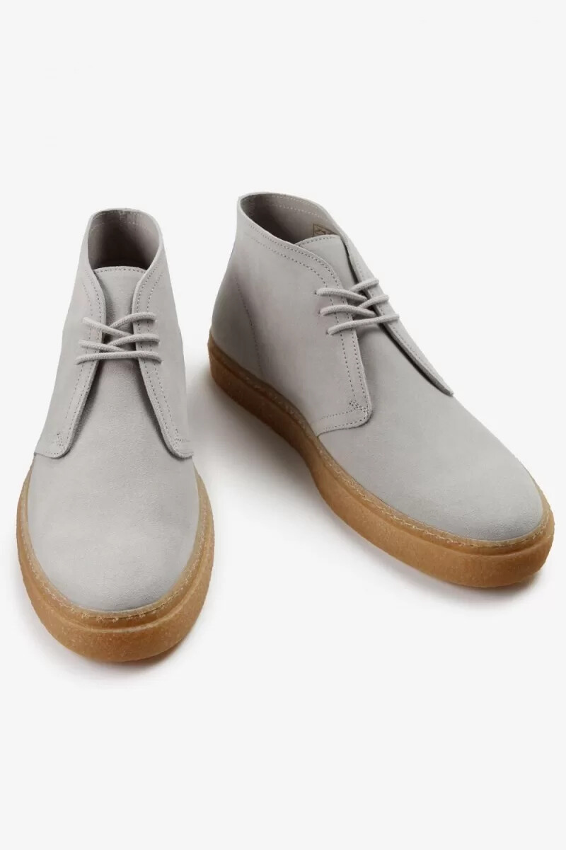 fred perry hawley herrstövlar ljusmintfärgade