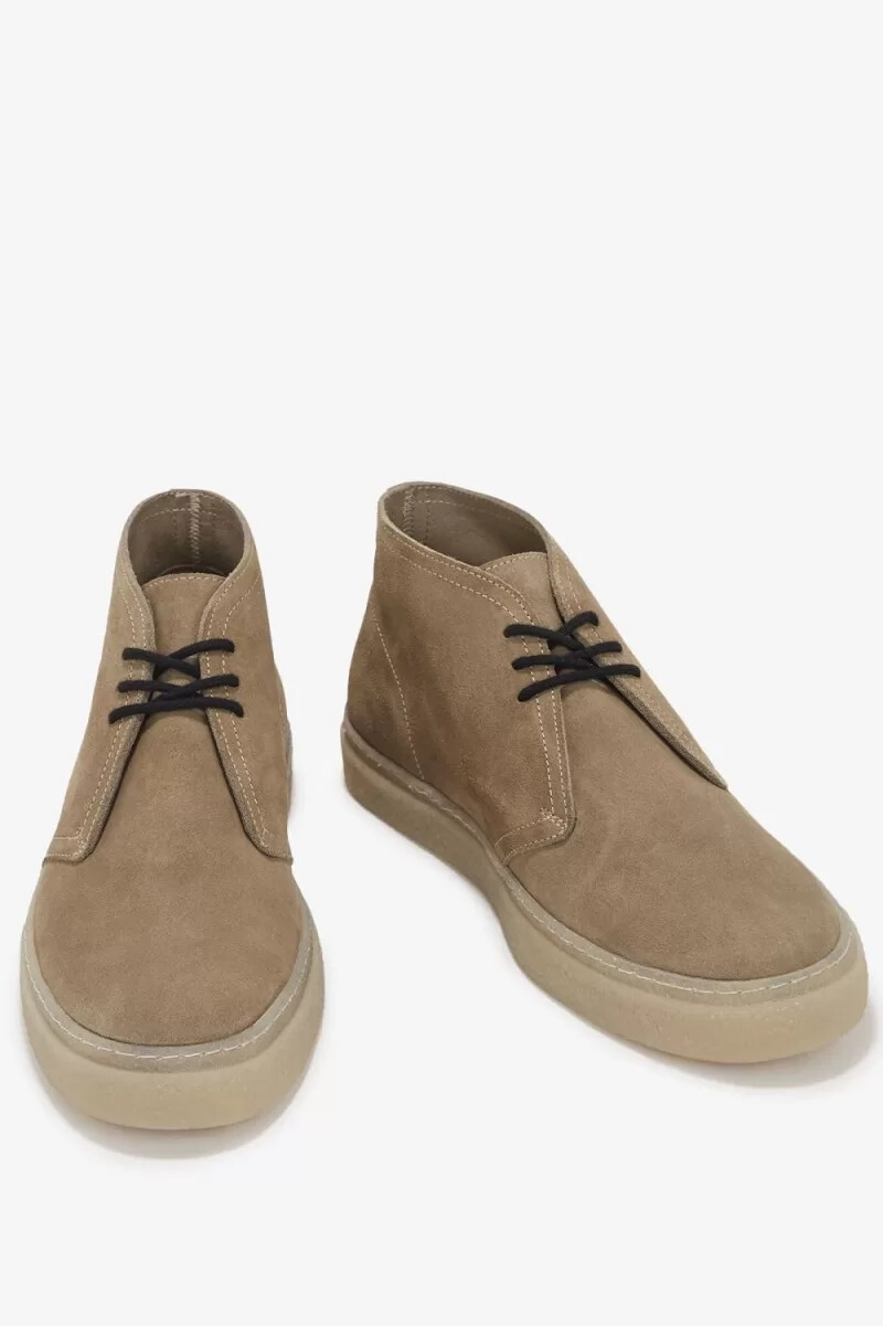 fred perry hawley herrstövlar varmgrå
