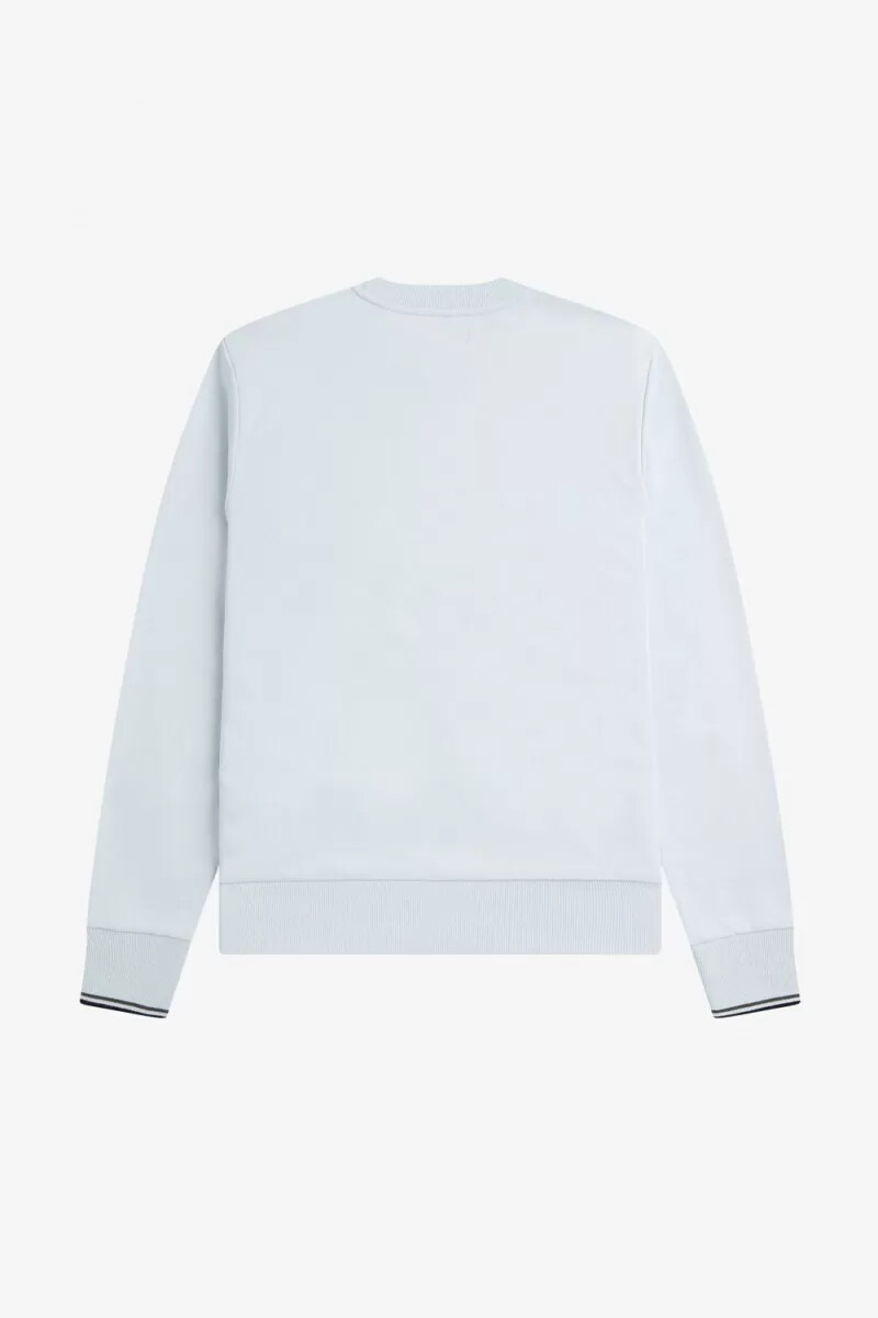 fred perry crew neck herrtröjor ljusblå
