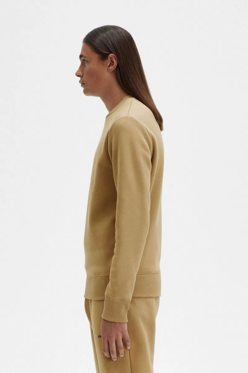 fred perry broderade herrtröjor gröna