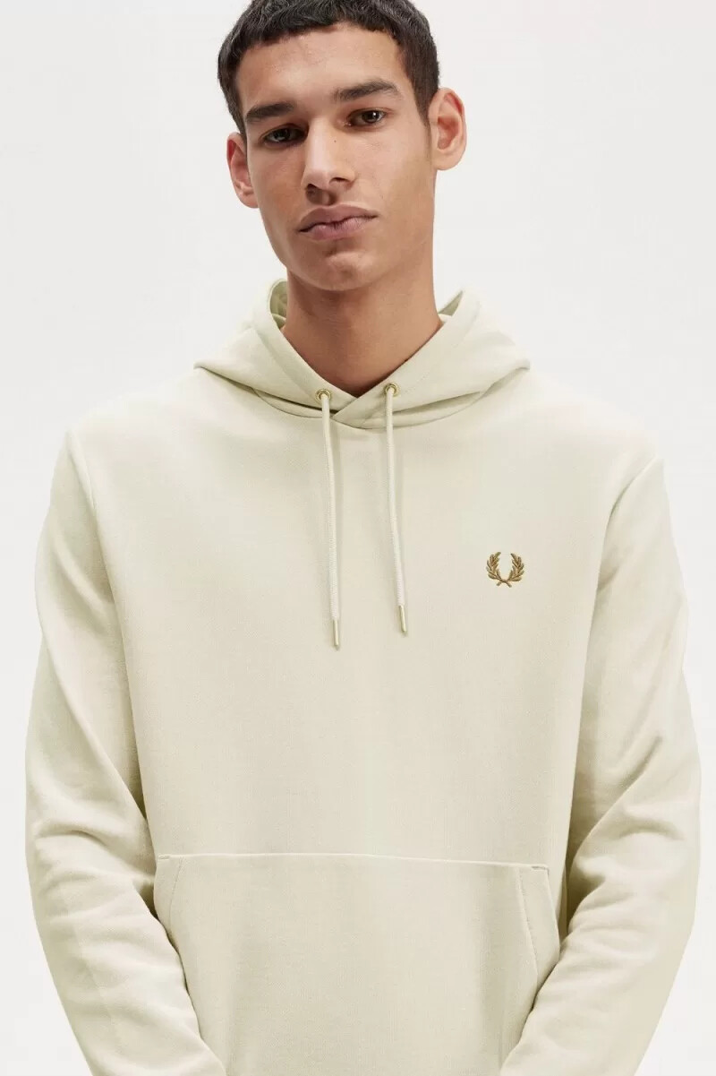 fred perry tipped hooded herrtröjor havregryn