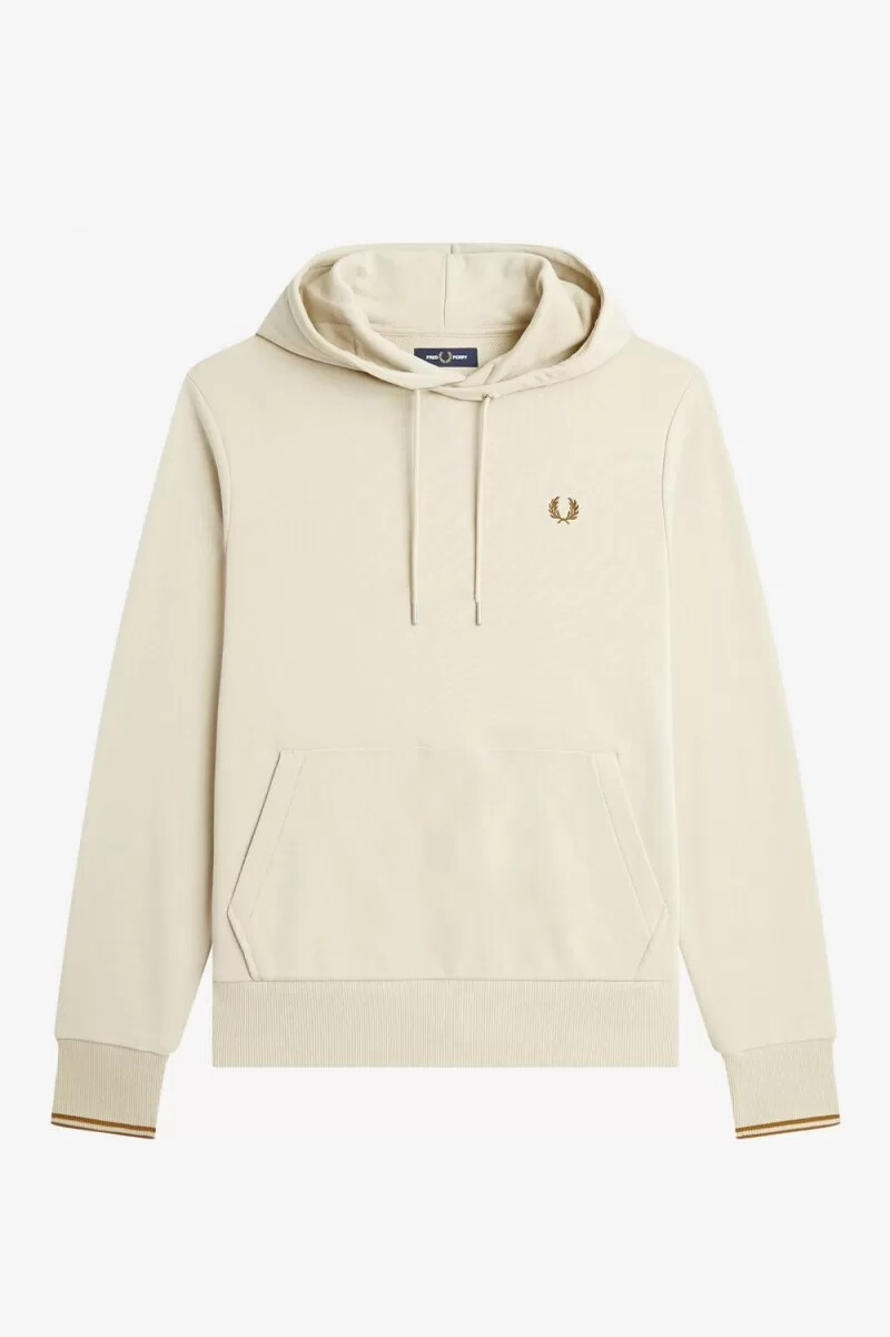 fred perry tipped hooded herrtröjor havregryn