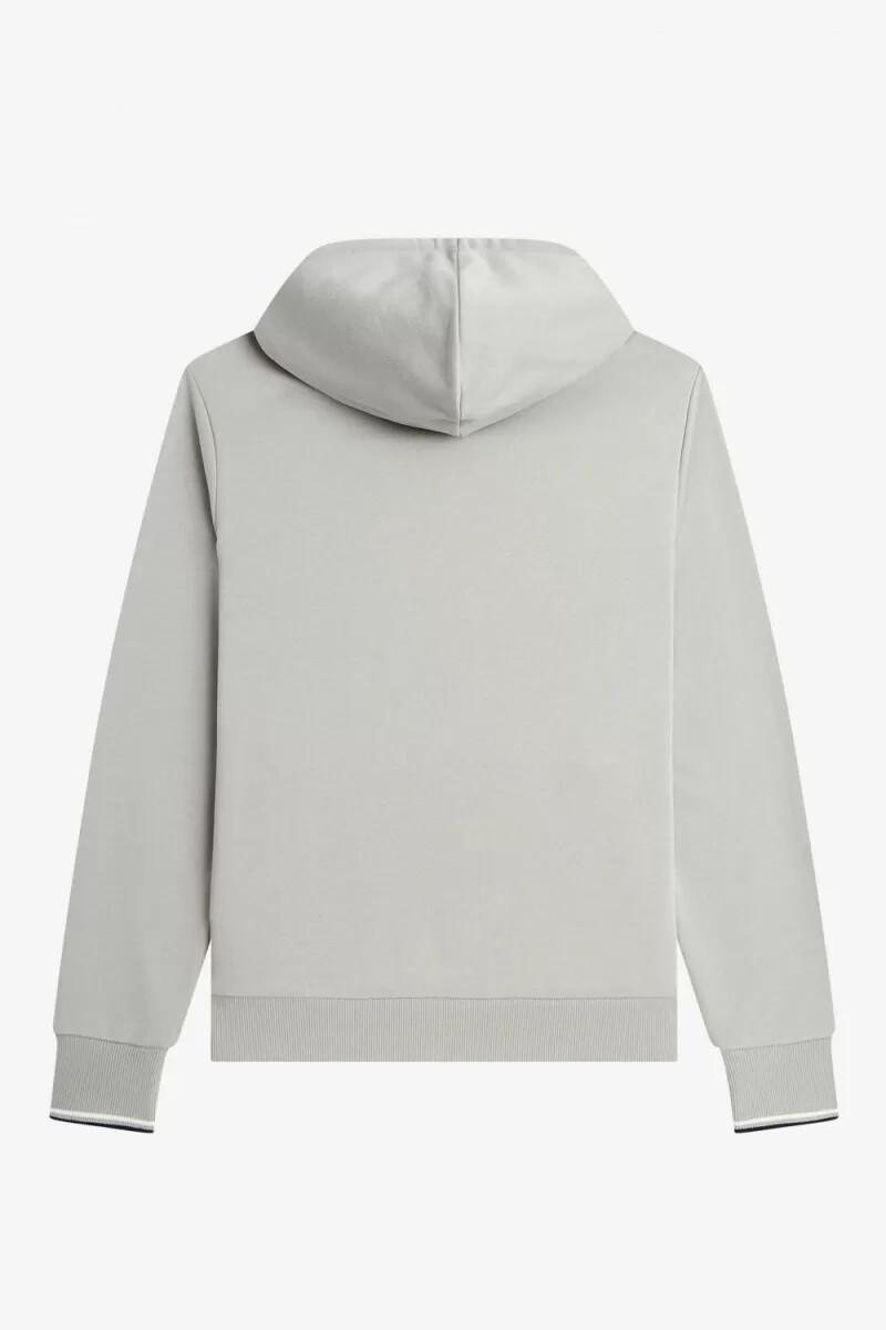 fred perry tipped hooded herrtröjor grå