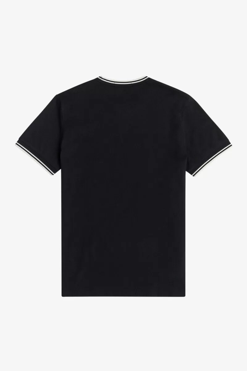 fred perry twin tipped herr t-shirt svart