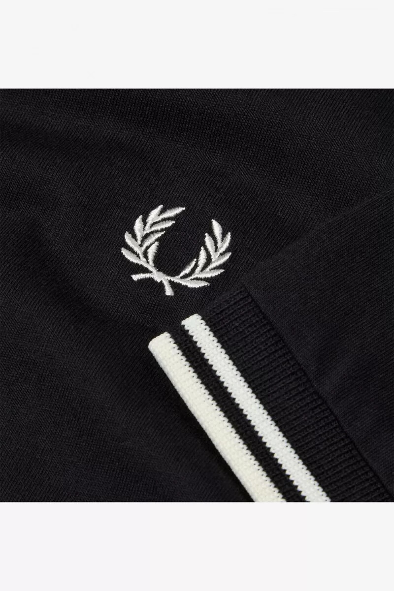 fred perry twin tipped herr t-shirt svart