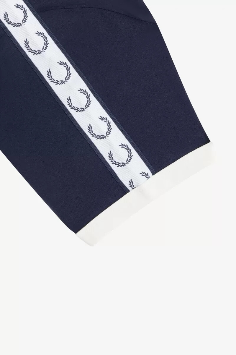 fred perry taped ringer herr t-shirt kolblå
