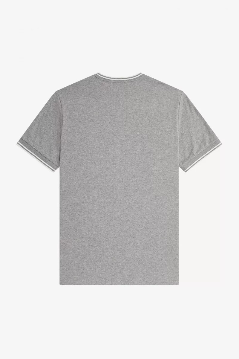 fred perry twin tipped herr t-shirt grå