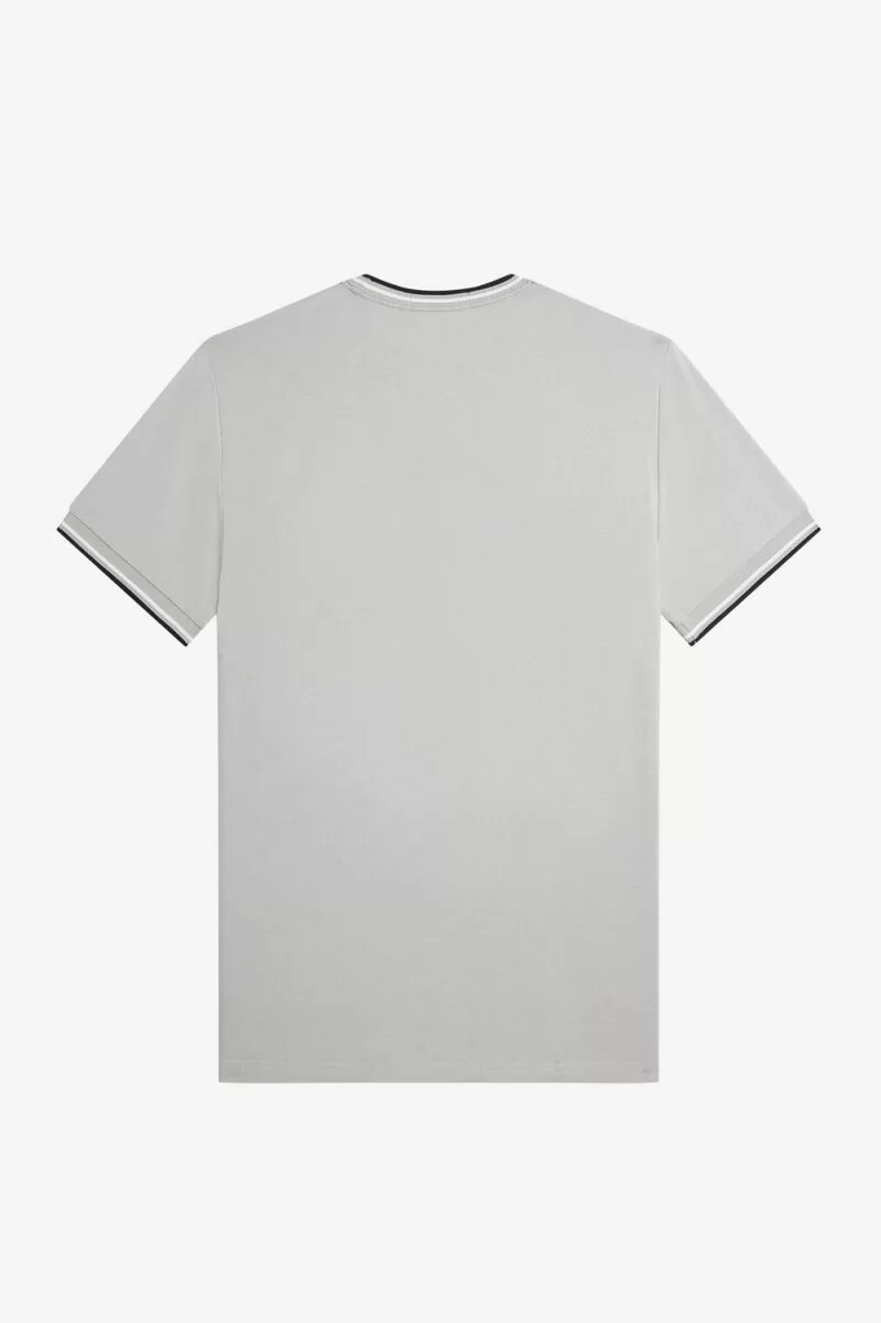 fred perry twin tipped herr t-shirt grå
