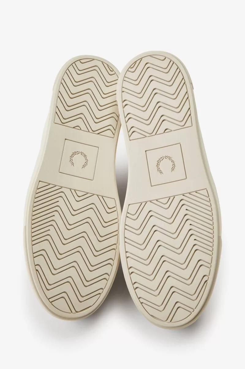 fred perry b71 herr tennisskor havregrynsguld