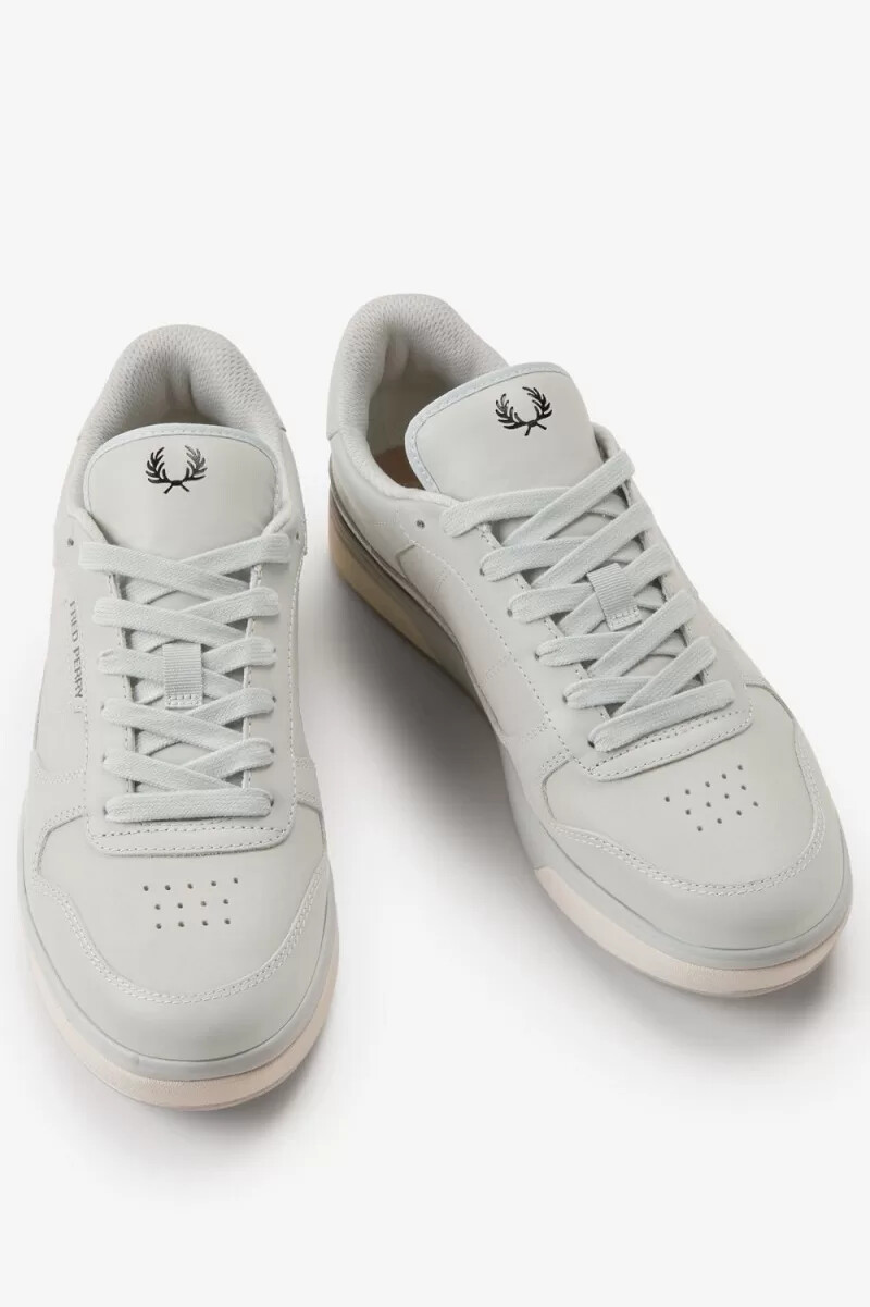 fred perry b300 herr tennisskor grå svarta
