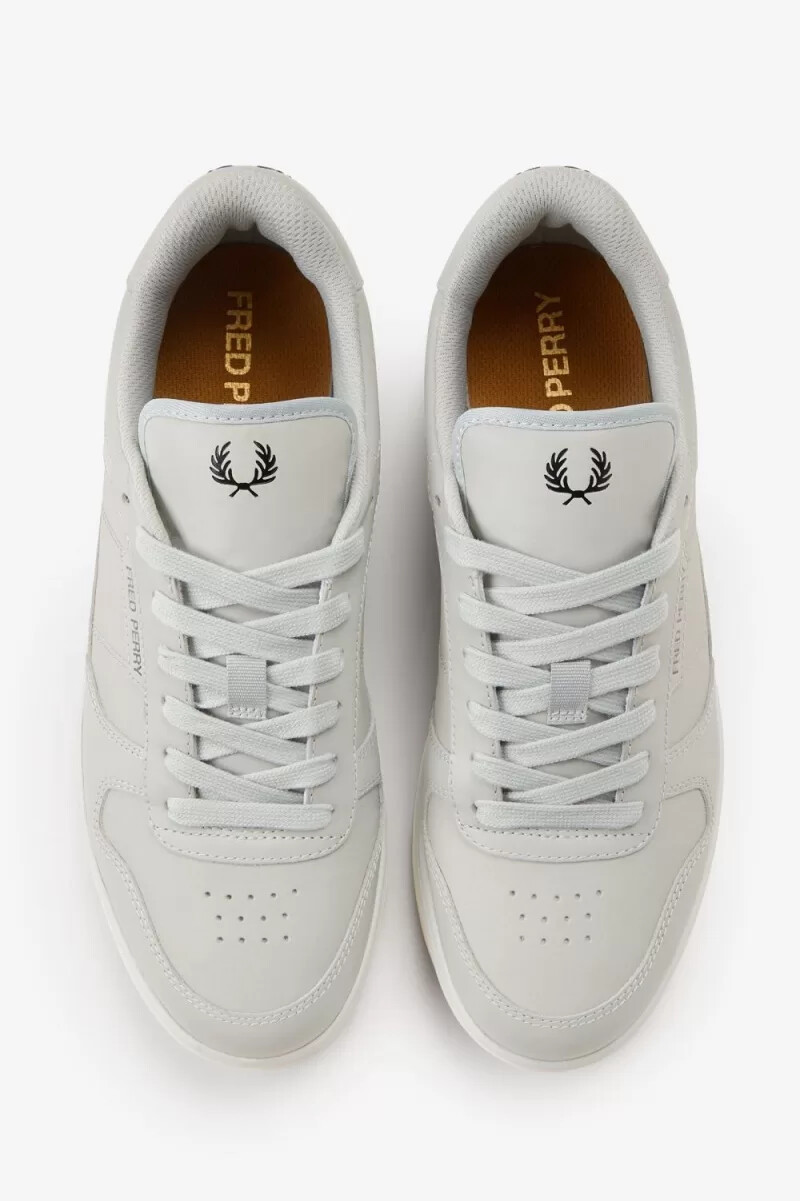 fred perry b300 herr tennisskor grå svarta