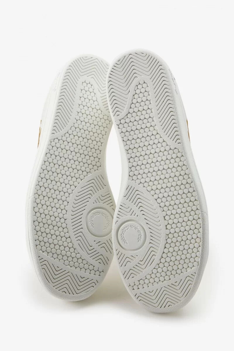 fred perry b721 herr tennisskor elfenbensvit