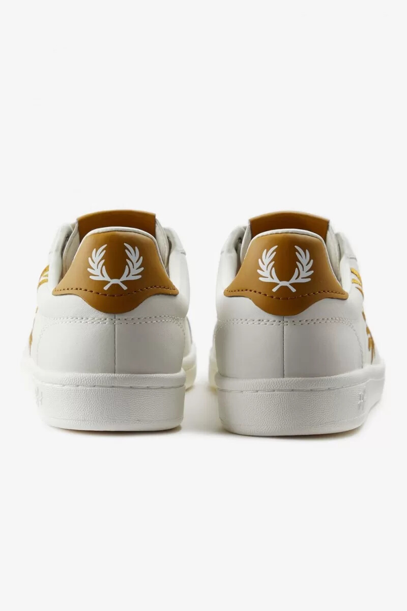 fred perry b721 herr tennisskor elfenbensvit