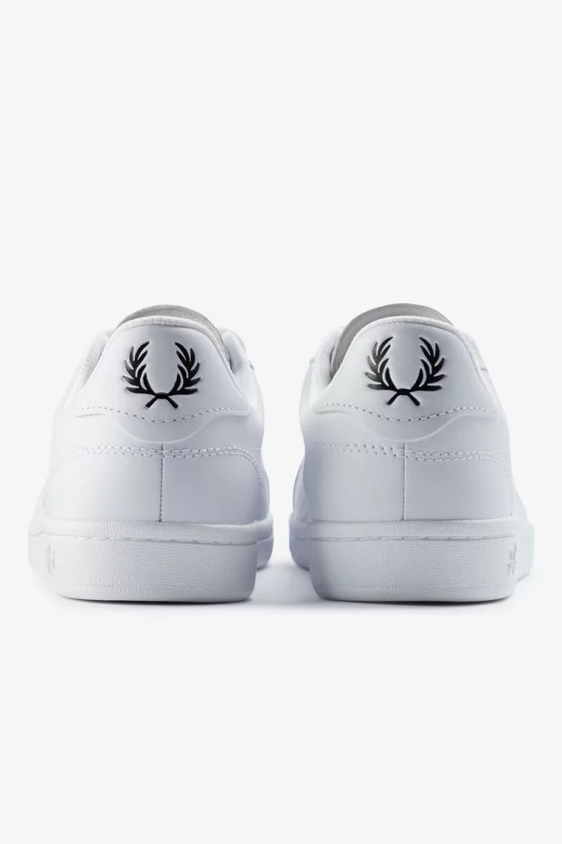 fred perry b721 herr tennisskor vita svarta
