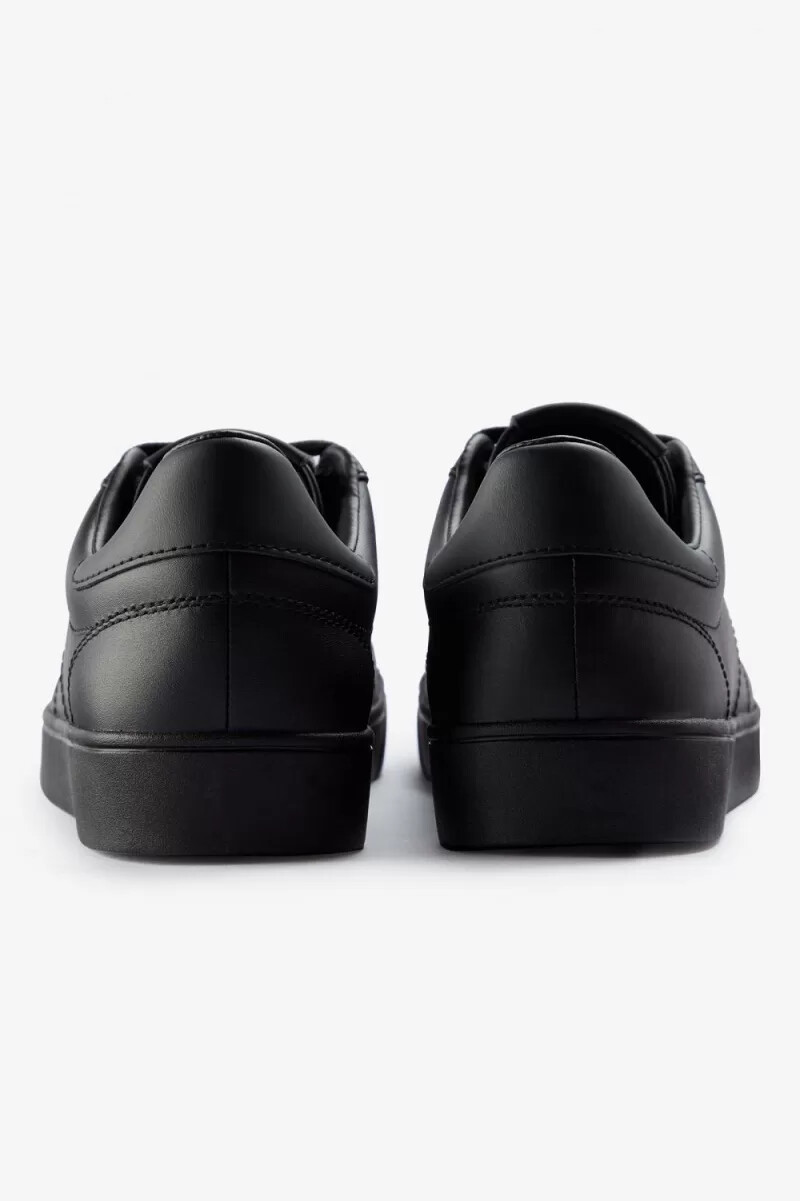 fred perry spencer herr tennisskor svart nattgrön