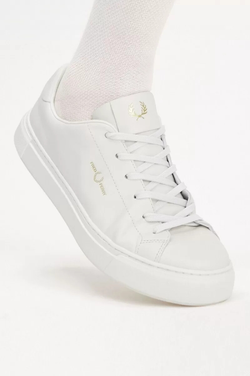 fred perry b71 herr tennisskor elfenbensvit